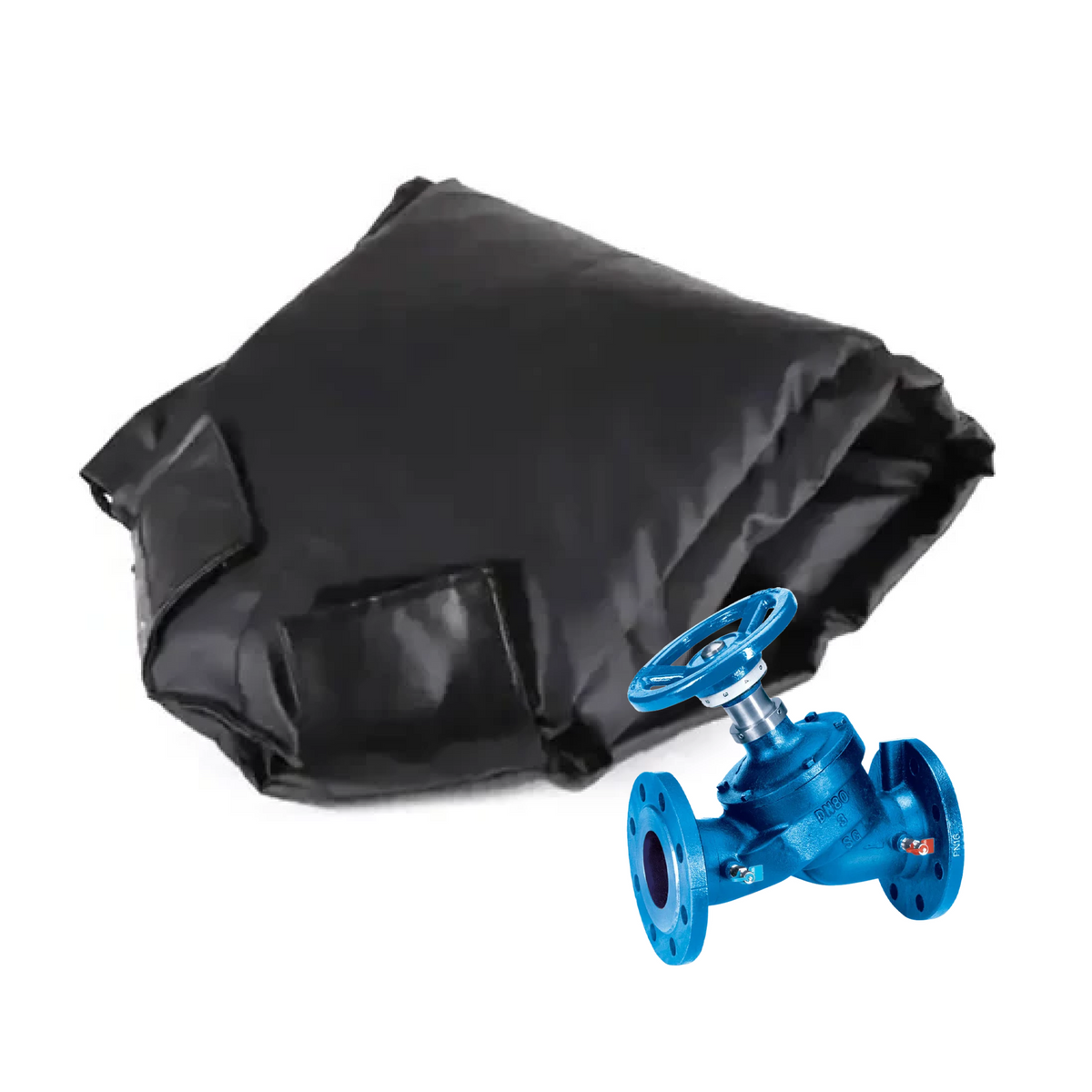 Insulated Valve Jacket For Flanged Double Reg Valve (Internal Use)