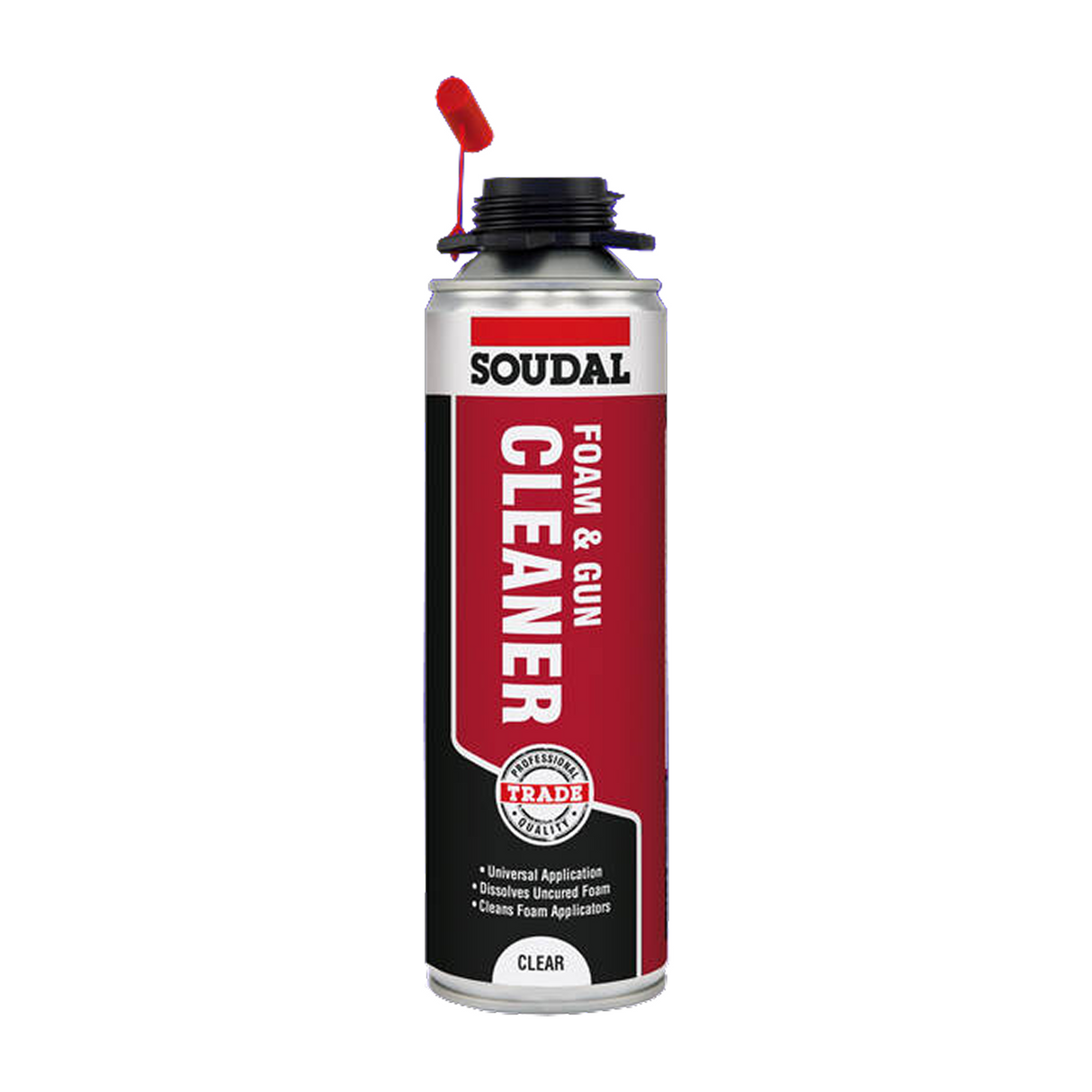 Soudal Gun & Foam Cleaner 500ml - PU Foam Gun Cleaner