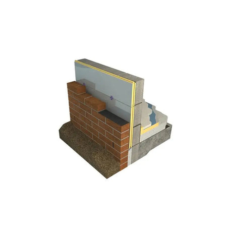 Cavity wall, floor board, insulation partial fill, pir