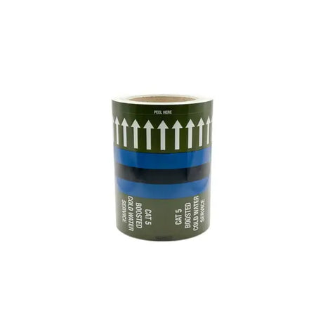 Flow indication, insulation accessories, label, pipe identification, pipe marker