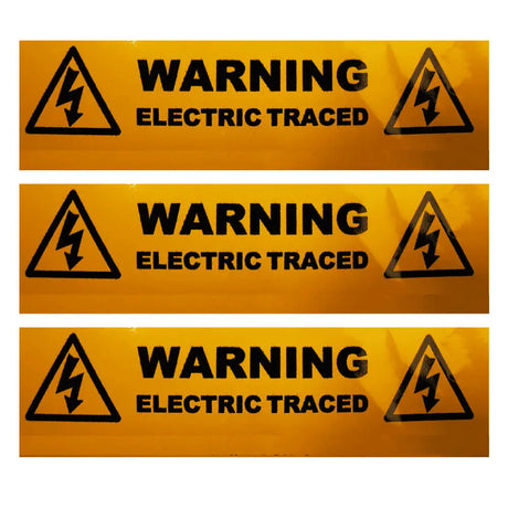 Customizable, insulation accessories, label, pipemark, trace heating