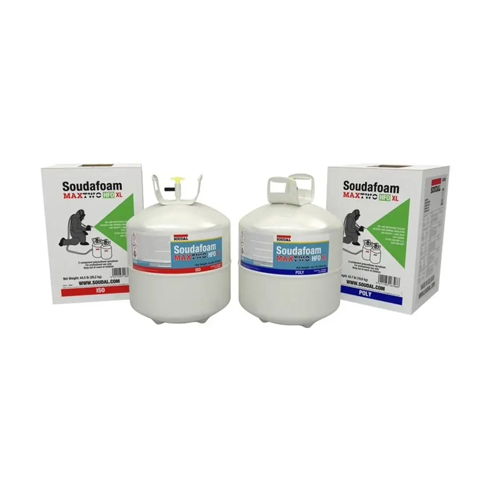 Box quantities, efficient thermal insulation, froth-pak alternative, gun and hose, maxtwo