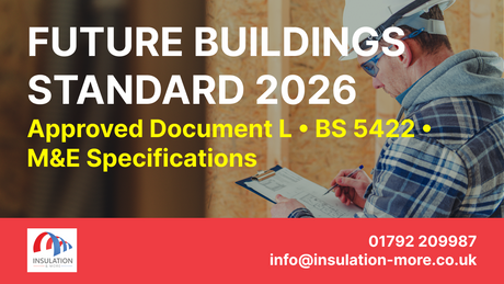 Future Buildings Standard 2026 guide covering Approved Document L, BS 5422 and M&E specification checks