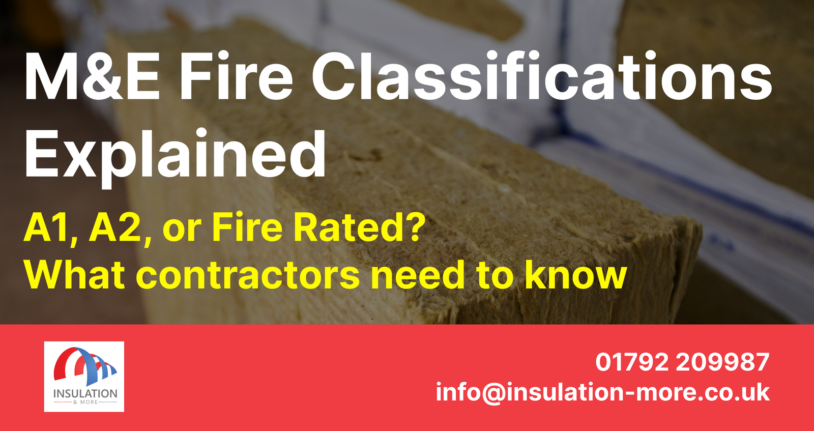 Fire-Rated vs Standard Insulation: When You Need A1/A2 Mineral Wool
