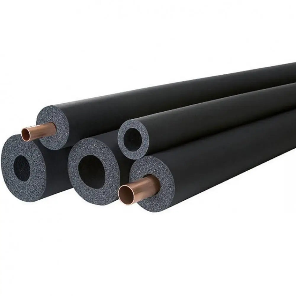 Kaiflex ST tube black foam pipe insulation with copper core, 1 inch thick