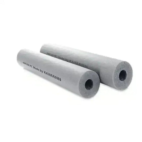 Gray Kalimann foam roller handles with grip holes in Polyethylene collection