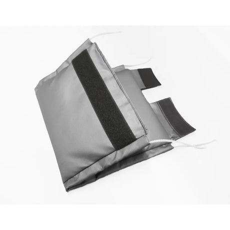 Silver and black insulated lunch bag with handle in Thermal Insulation collection
