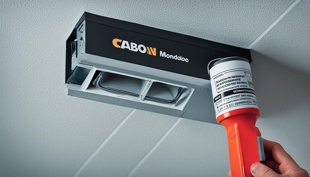 Carbon Monoxide Detector for Duct Safety
