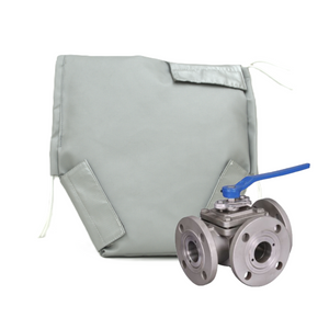 Insulated Valve Jacket For Flanged 3-Way Valves (Internal Use)