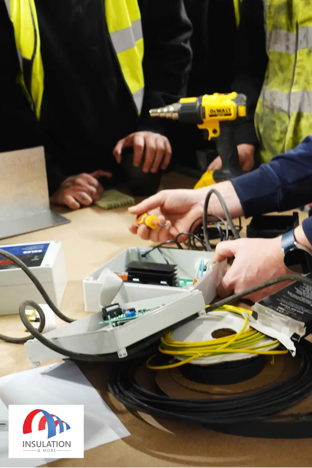 Trace heating workshop with fire protect services: training the next generation of installers