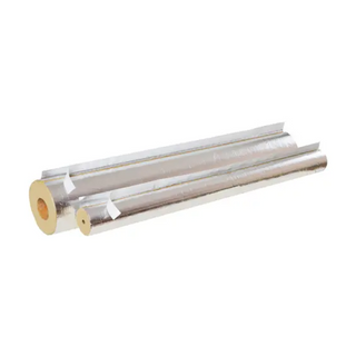 Fiberglass Pipe Insulation / Lagging (Foil Covered) (1.2m)