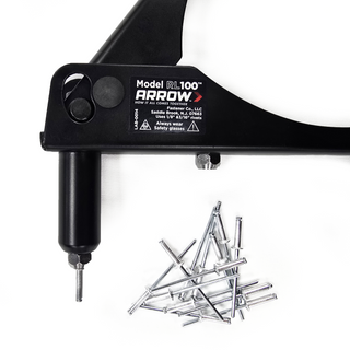 Arrow RL100 manual rivet tool for insulation cladding