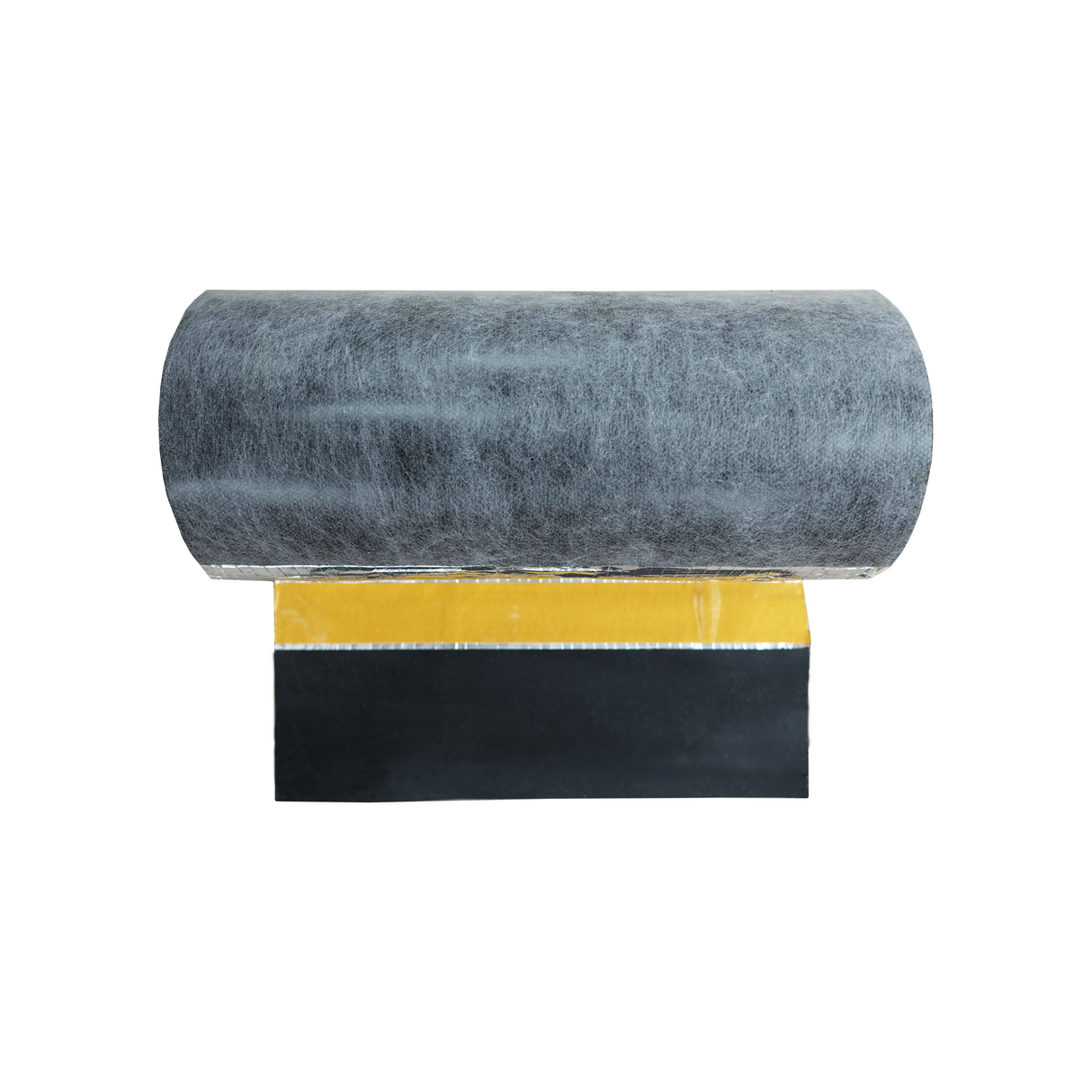 Rockwool insulation section with PIB cladding layer