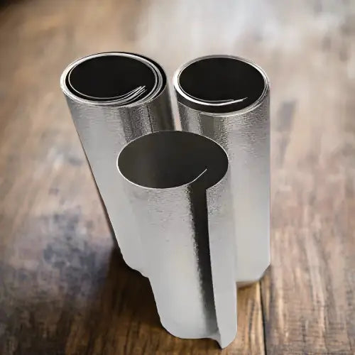 Aluminium pipe insulation cladding rolled casing