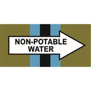 Flow indication, insulation accessories, label, pipe identification, pipe marker