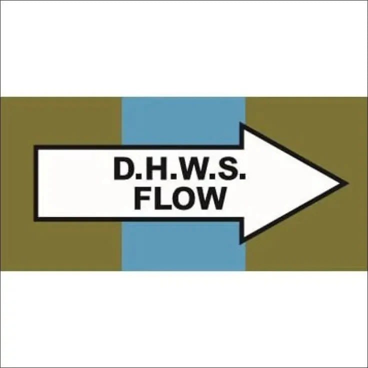 Flow indication, insulation accessories, label, pipe identification, pipe marker