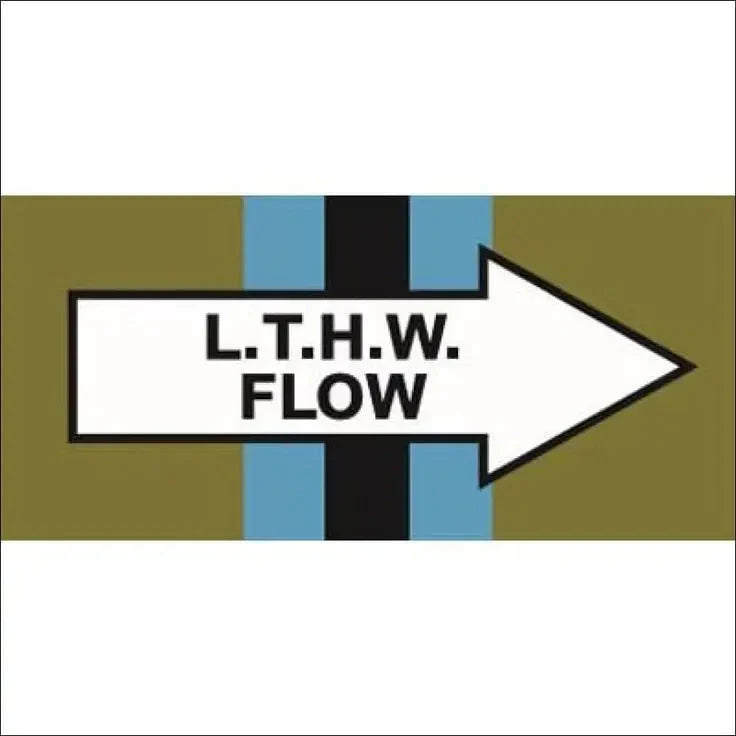 Flow indication, insulation accessories, label, pipe identification, pipe marker