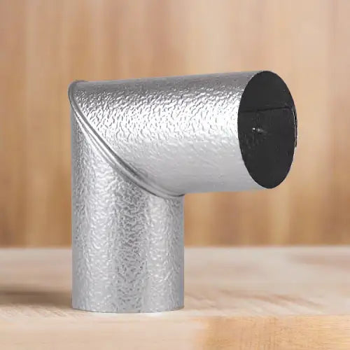 90 degree aluminium pipe insulation cladding elbow