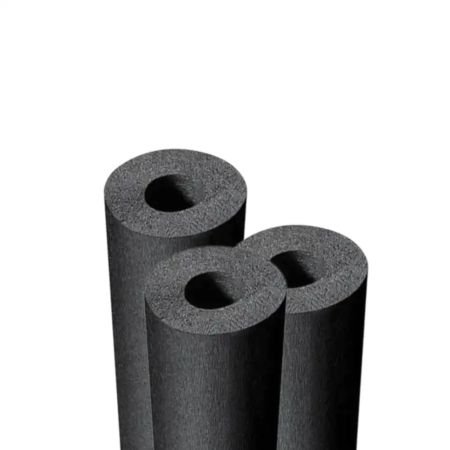 Flexible elastomeric rubber pipe insulation