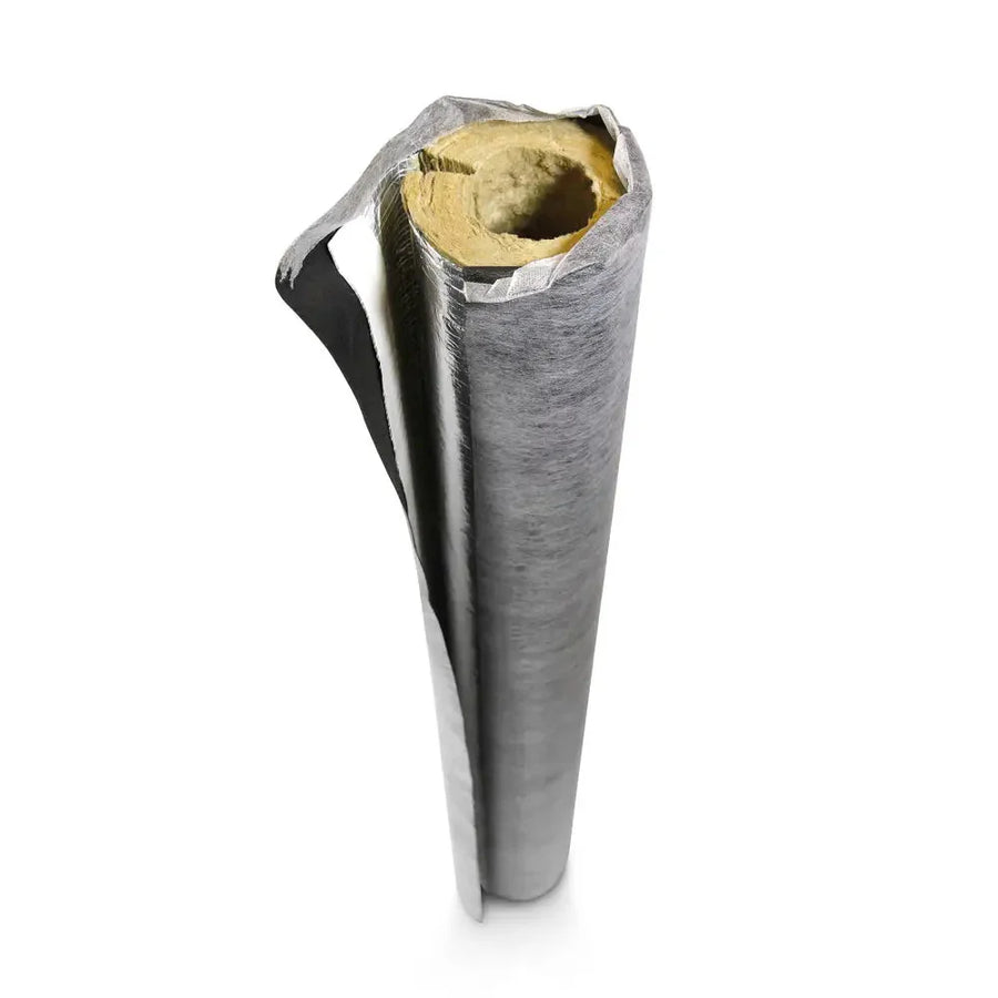 Mineral wool and stone wool pipe insulation