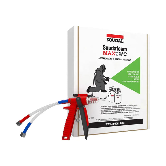 Soudal Soudafoam MAXTWO gun and hose assembly kit