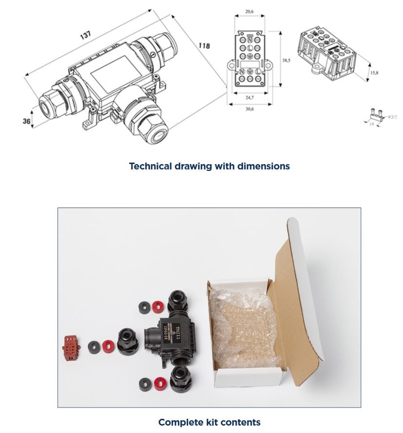 SP 3JB Connectabox Junction Box